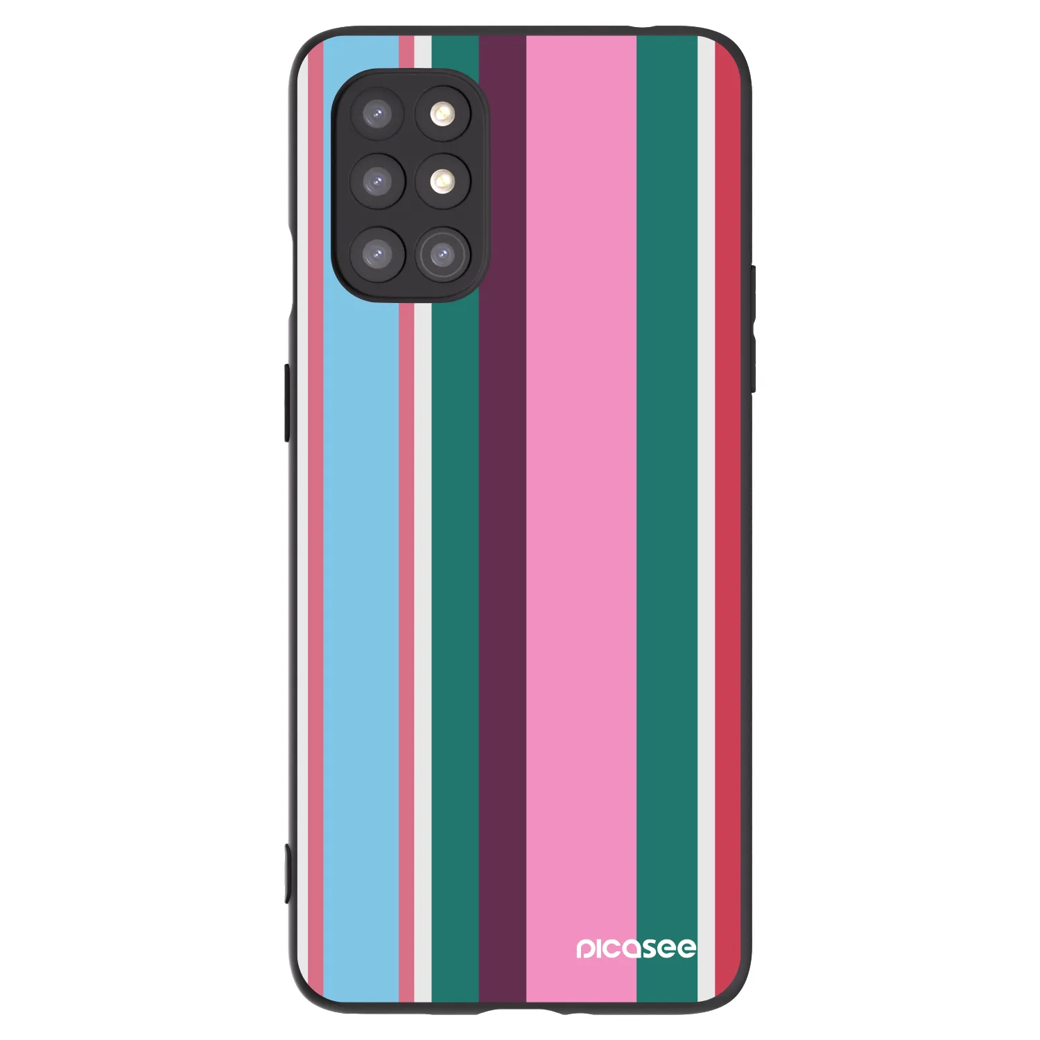 Picasee fekete szilikon tok az alábbi mobiltelefonokra OnePlus 8T - Cabana club