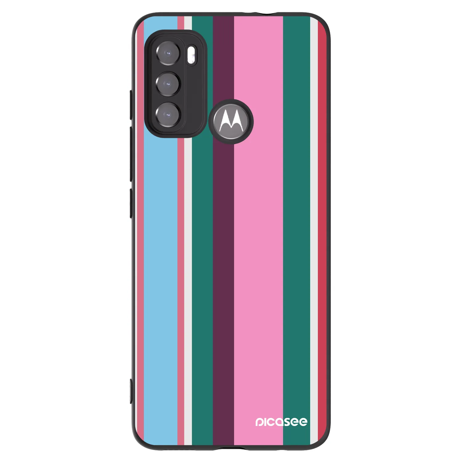 Picasee fekete szilikon tok az alábbi mobiltelefonokra Motorola Moto G60 - Cabana club