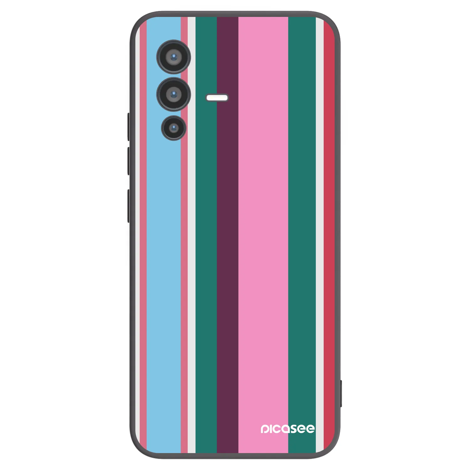 Picasee fekete szilikon tok az alábbi mobiltelefonokra Vivo V23 5G - Cabana club