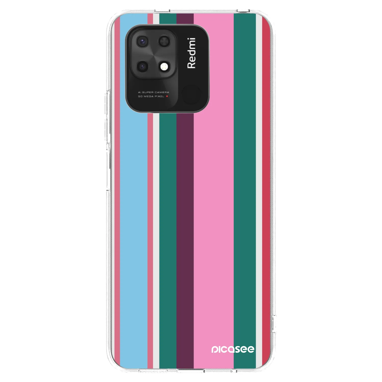 Picasee átlátszó szilikon tok az alábbi mobiltelefonokra Xiaomi Redmi 10C - Cabana club