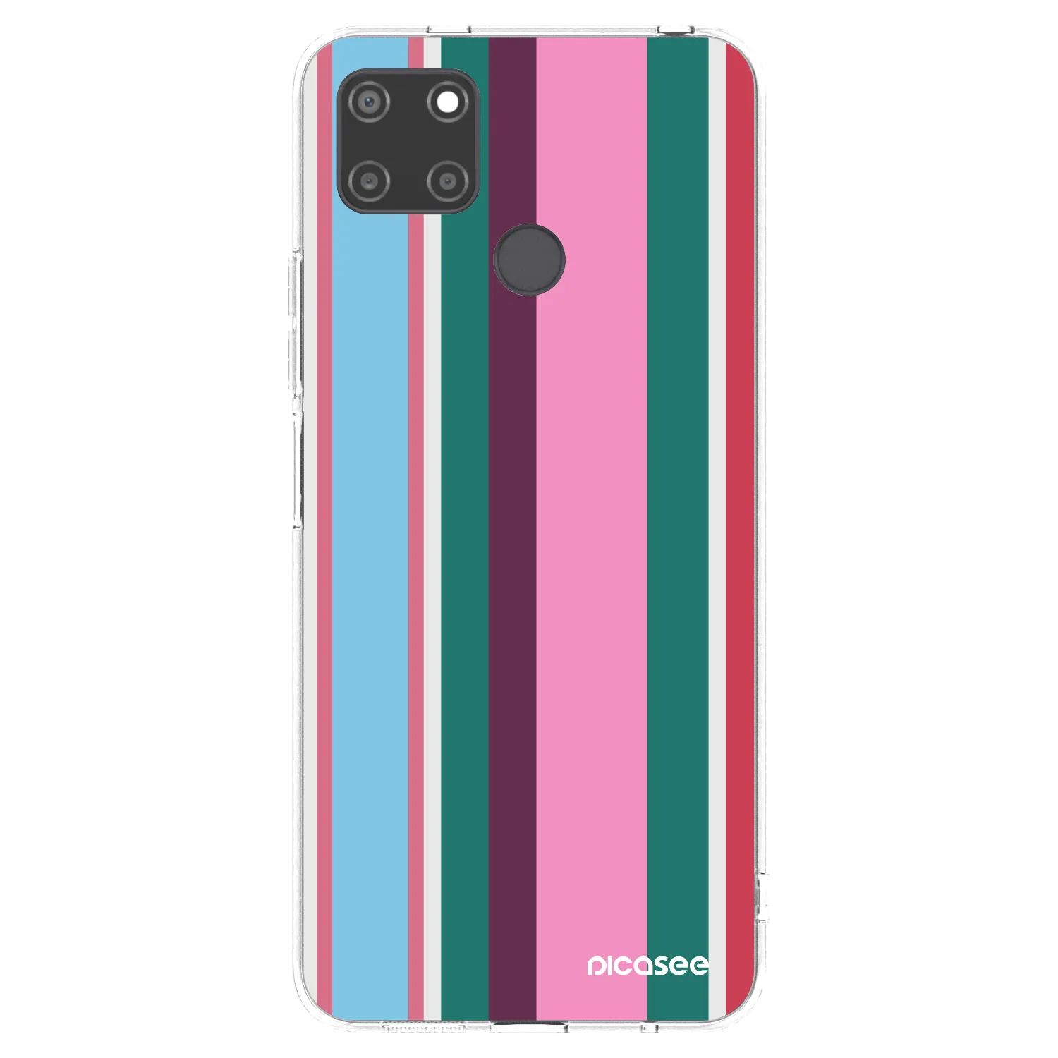 Picasee átlátszó szilikon tok az alábbi mobiltelefonokra Realme C21Y - Cabana club