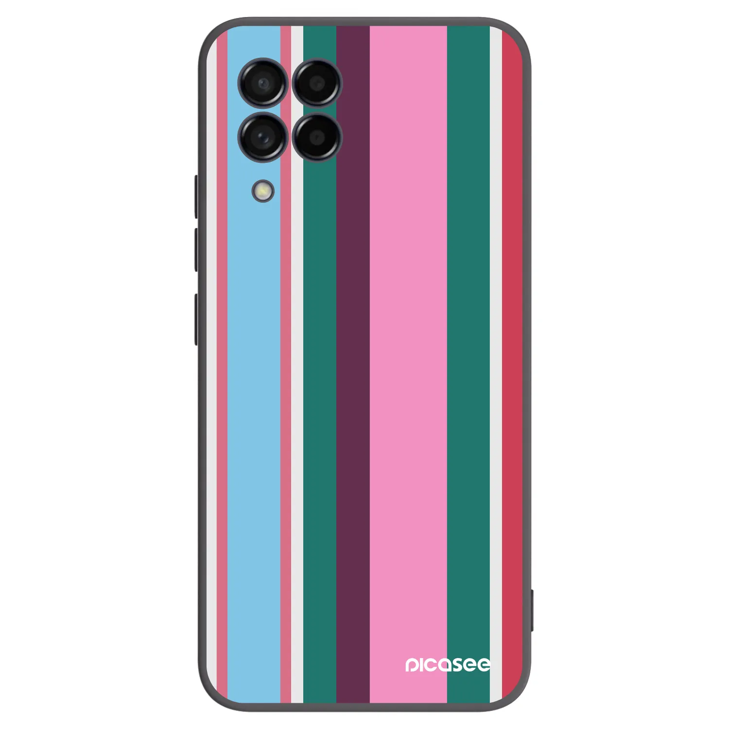 Picasee fekete szilikon tok az alábbi mobiltelefonokra Samsung Galaxy M53 5G - Cabana club