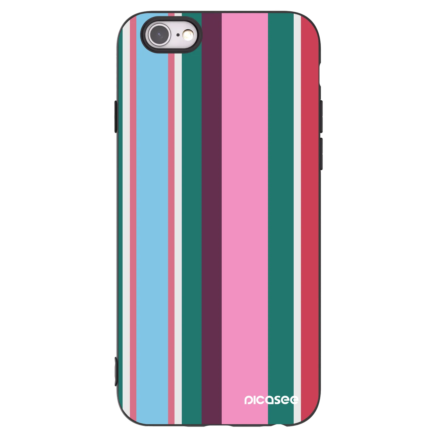 Picasee fekete szilikon tok az alábbi mobiltelefonokra Apple iPhone 6/6S - Cabana club