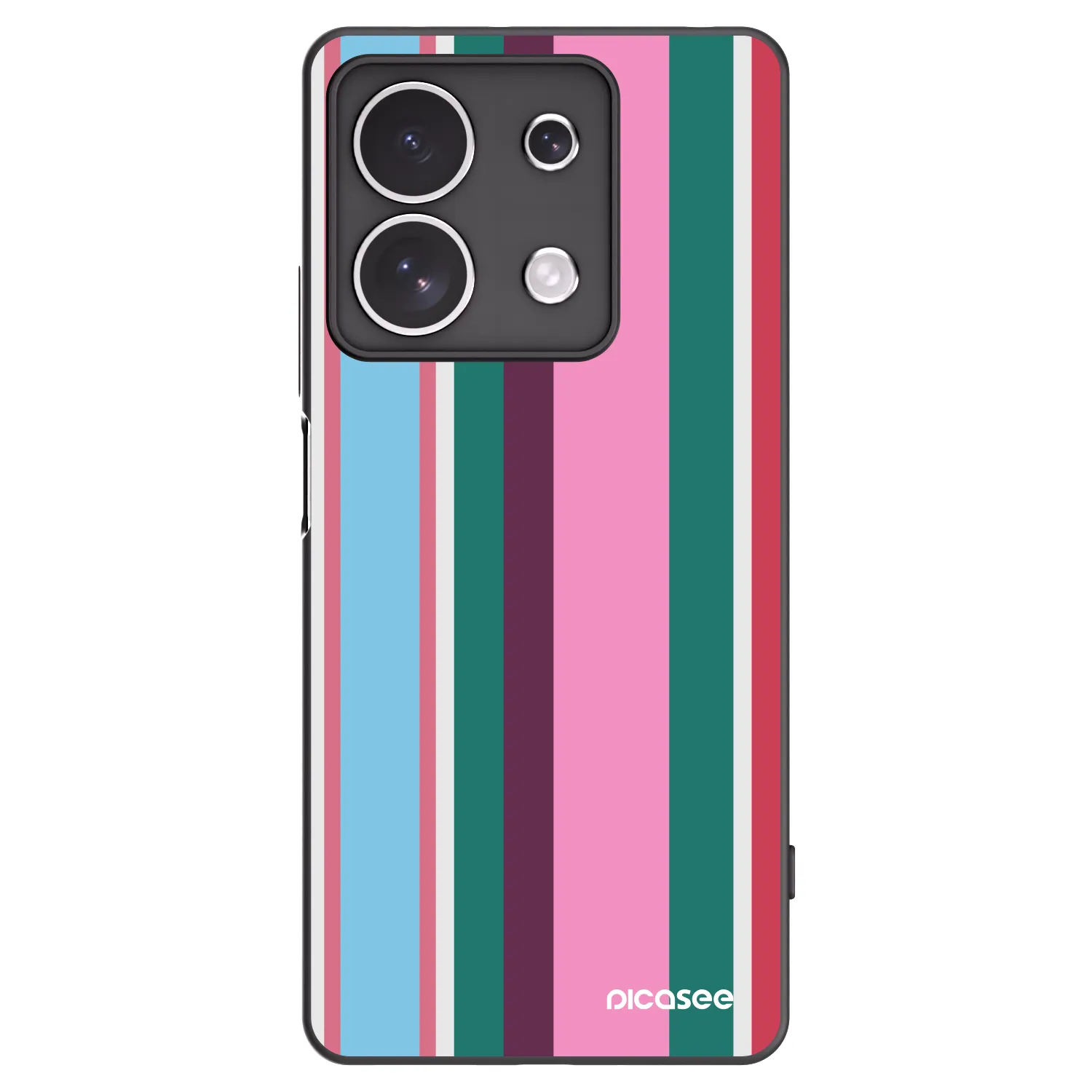 Picasee fekete szilikon tok az alábbi mobiltelefonokra Xiaomi Redmi Note 13 4G - Cabana club