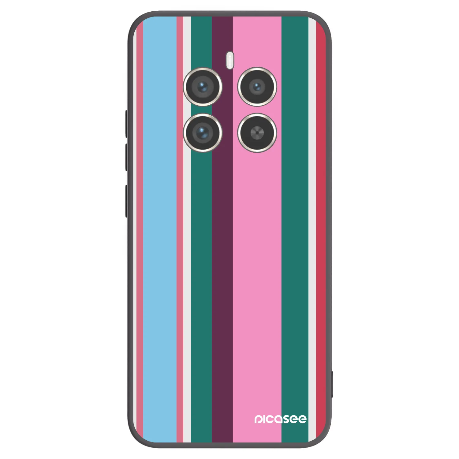 Picasee fekete szilikon tok az alábbi mobiltelefonokra Realme 12 Pro 5G - Cabana club