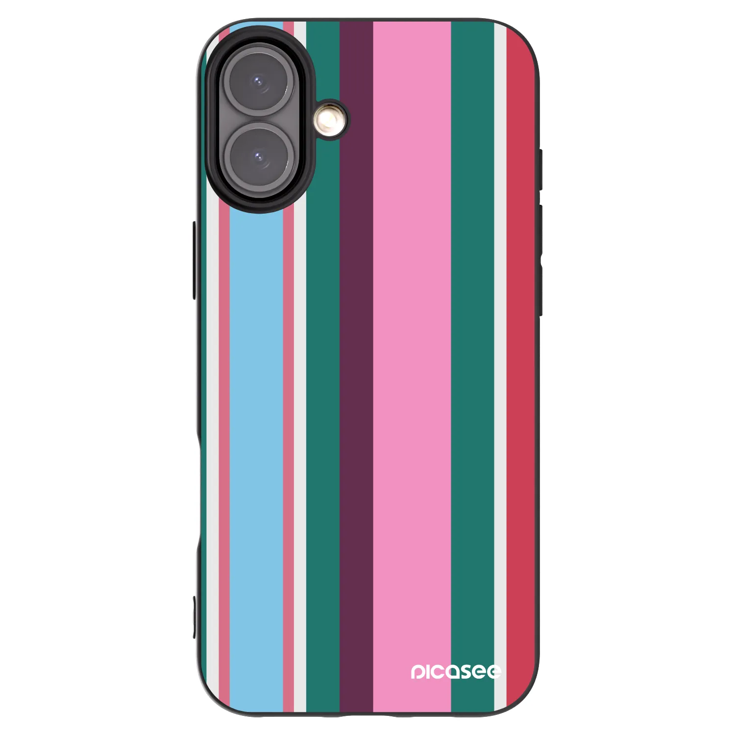 Picasee fekete szilikon tok az alábbi mobiltelefonokra Apple iPhone 16 Plus - Cabana club