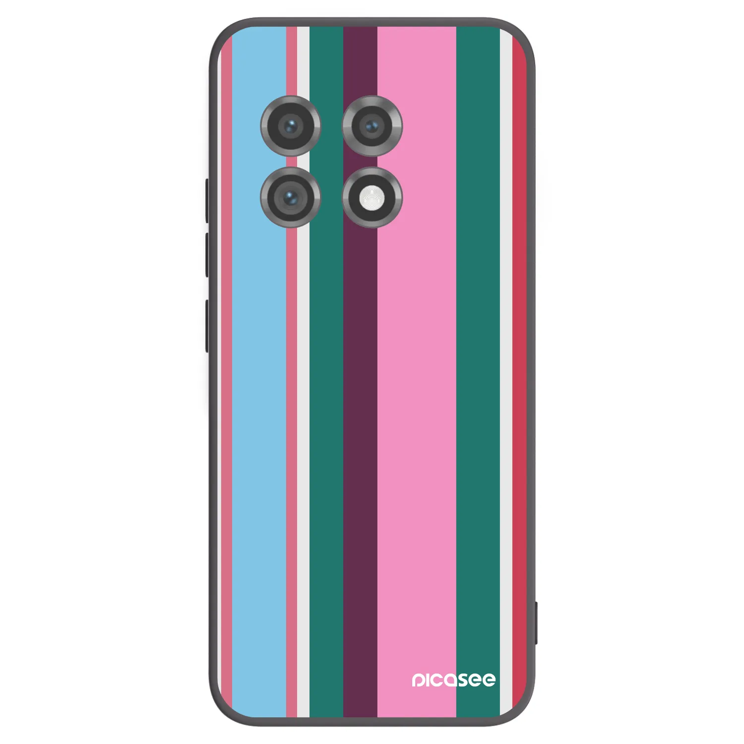 Picasee fekete szilikon tok az alábbi mobiltelefonokra OnePlus 11 5G - Cabana club