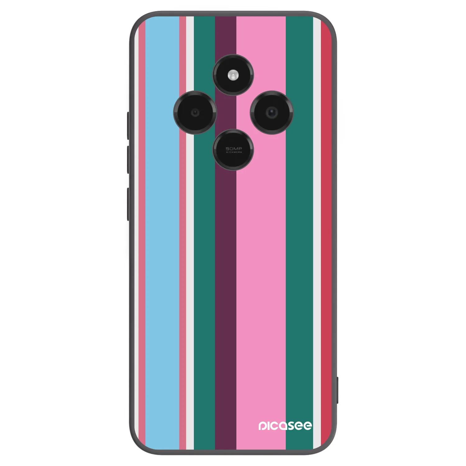 Picasee fekete szilikon tok az alábbi mobiltelefonokra Xiaomi Poco C75 - Cabana club