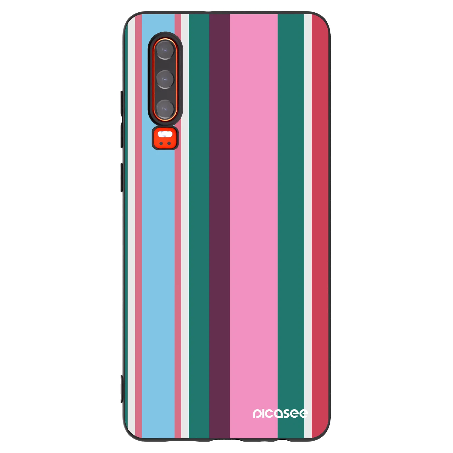 Picasee fekete szilikon tok az alábbi mobiltelefonokra Huawei P30 - Cabana club