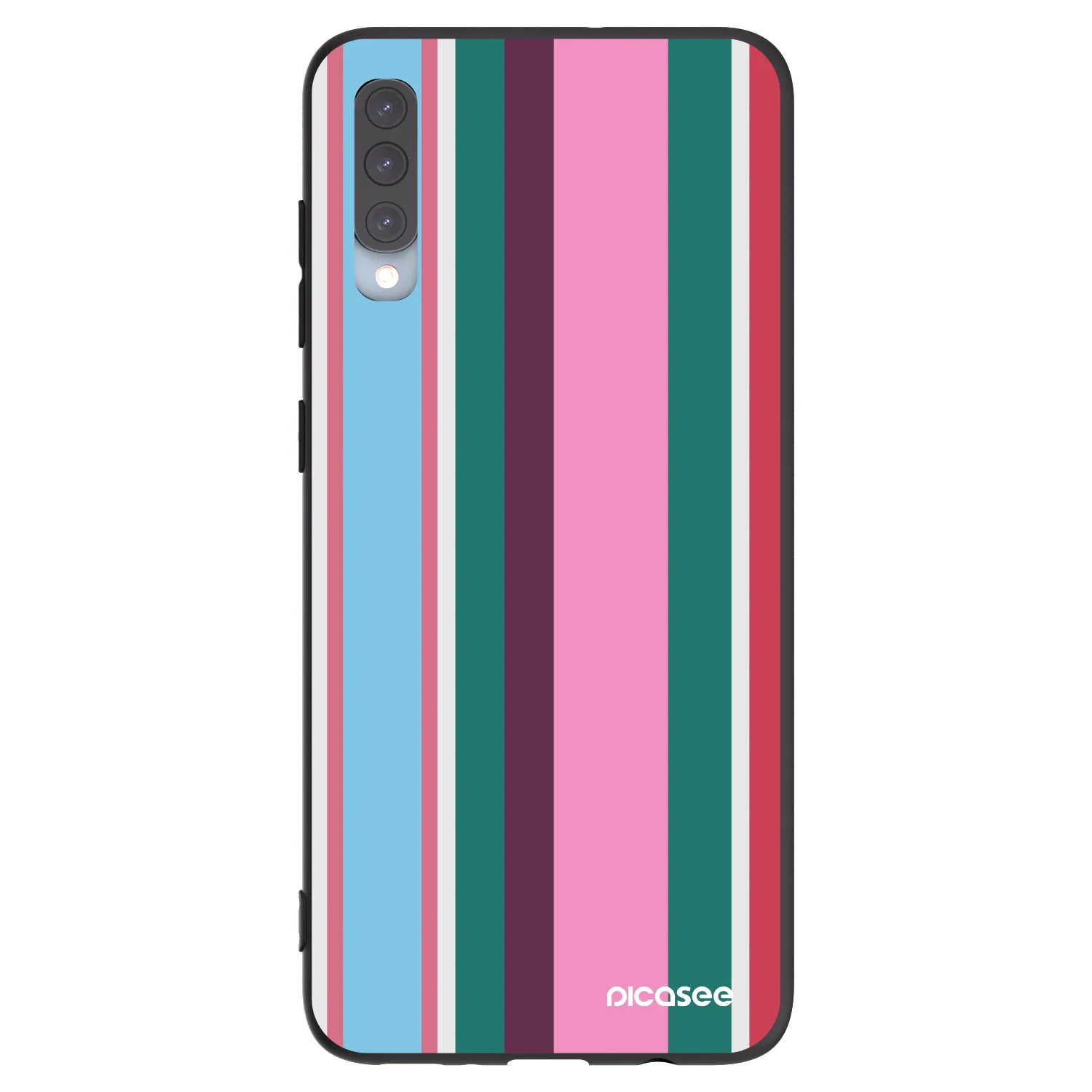 Picasee fekete szilikon tok az alábbi mobiltelefonokra Samsung Galaxy A70 A705F - Cabana club