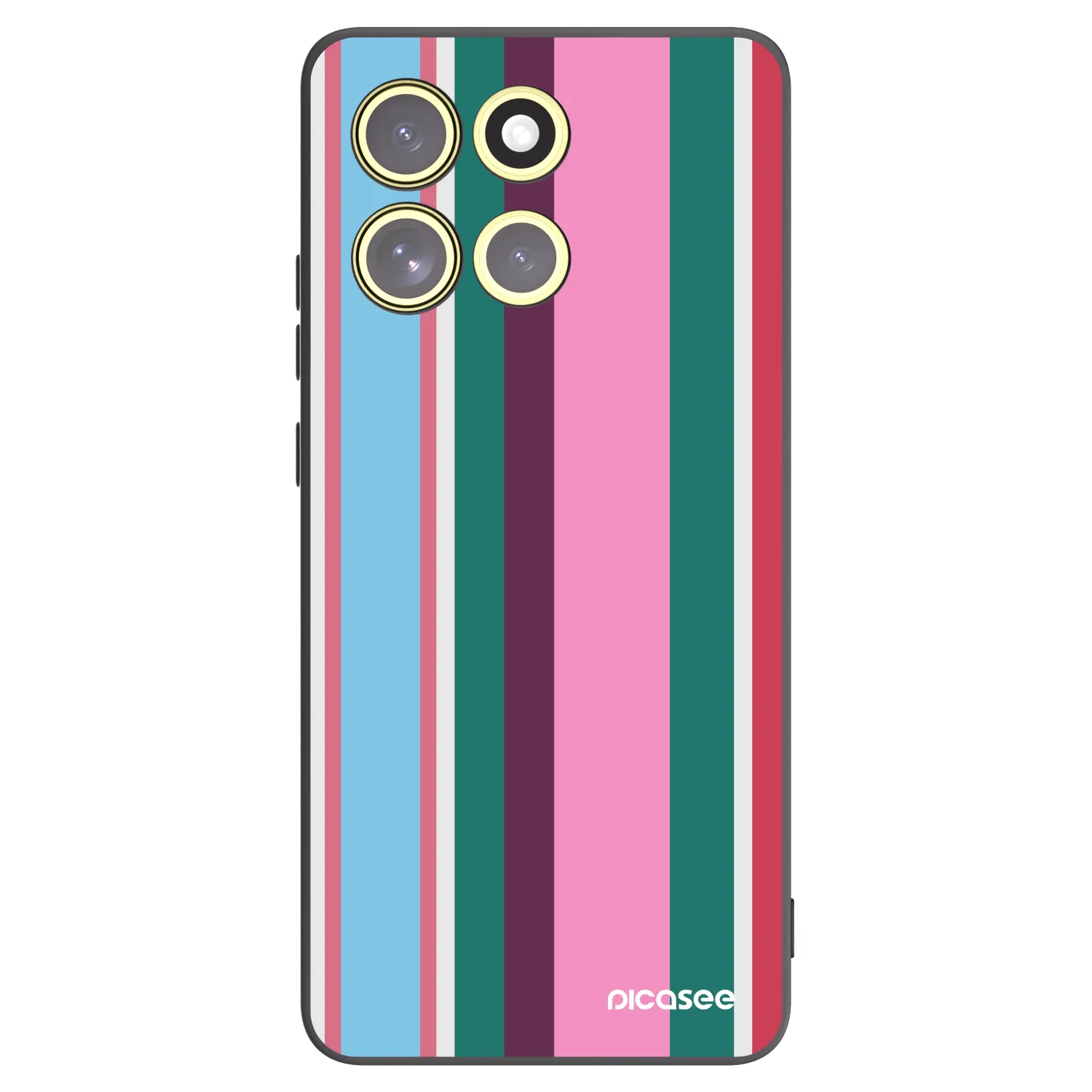 Picasee fekete szilikon tok az alábbi mobiltelefonokra Motorola Moto G86 Power 5G - Cabana club