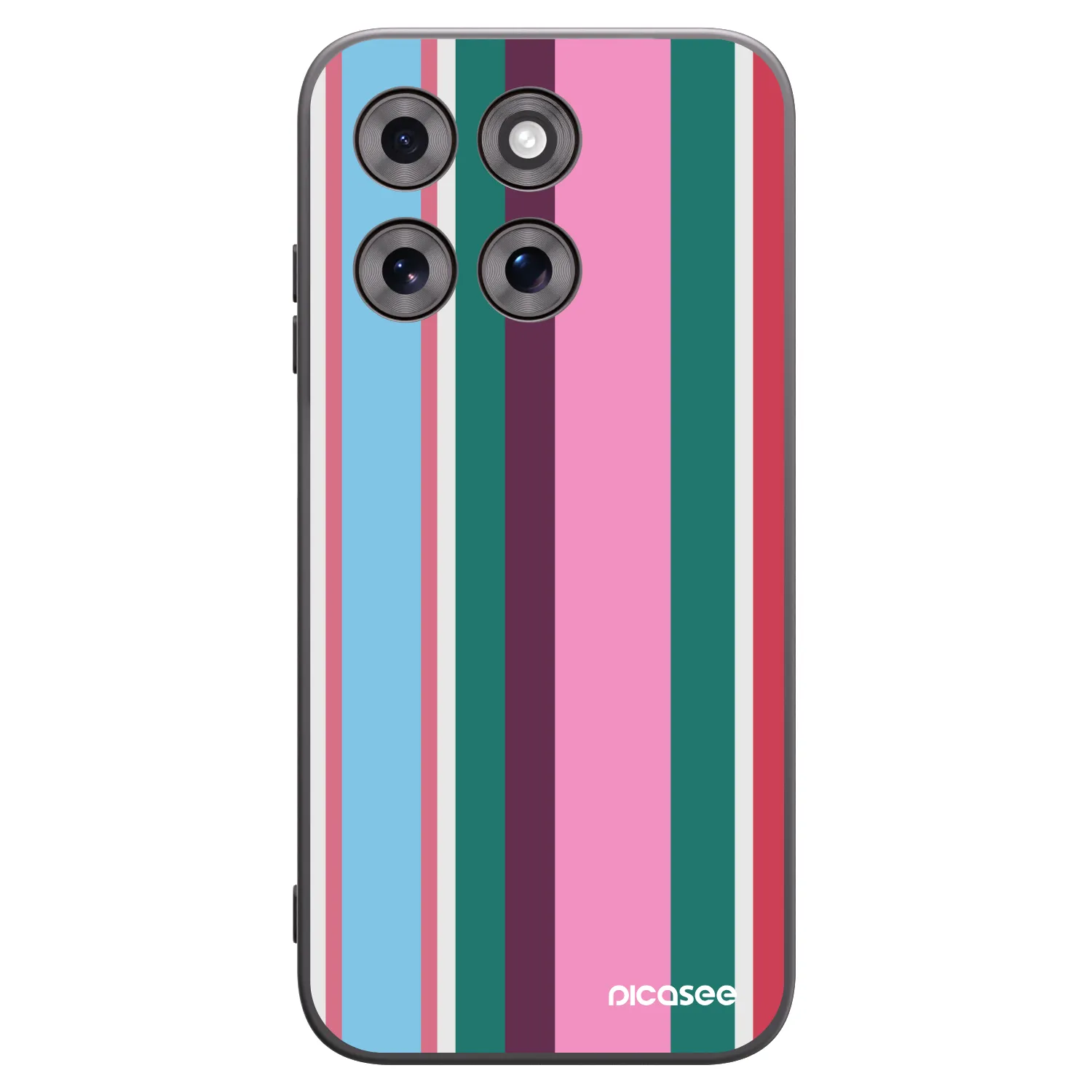 Picasee fekete szilikon tok az alábbi mobiltelefonokra Motorola Moto G77 - Cabana club
