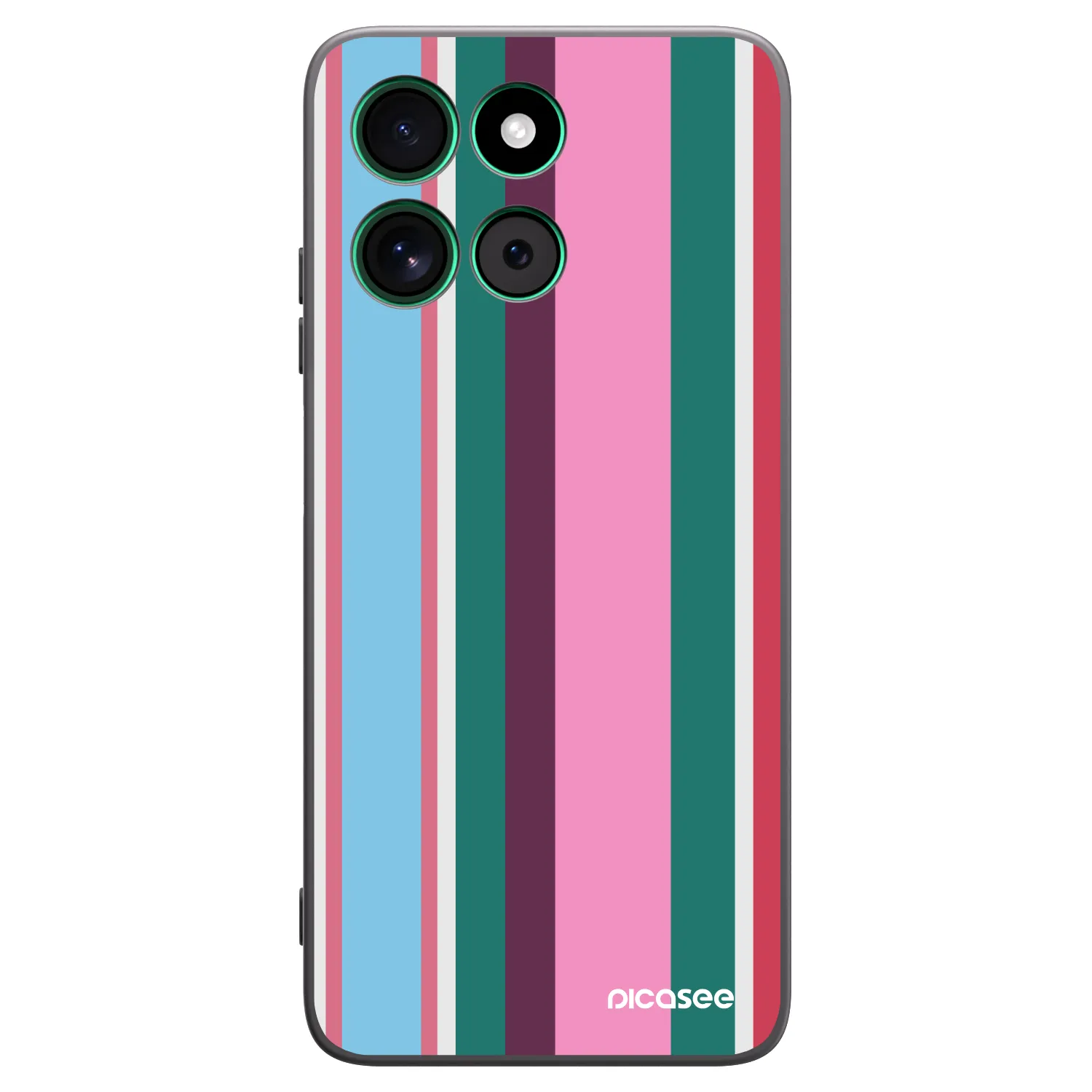 Picasee fekete szilikon tok az alábbi mobiltelefonokra Motorola Moto G57 Power - Cabana club