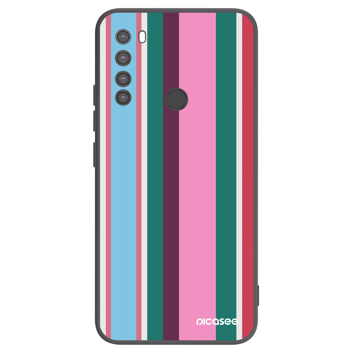 Picasee fekete szilikon tok az alábbi mobiltelefonokra Xiaomi Redmi Note 8 - Cabana club