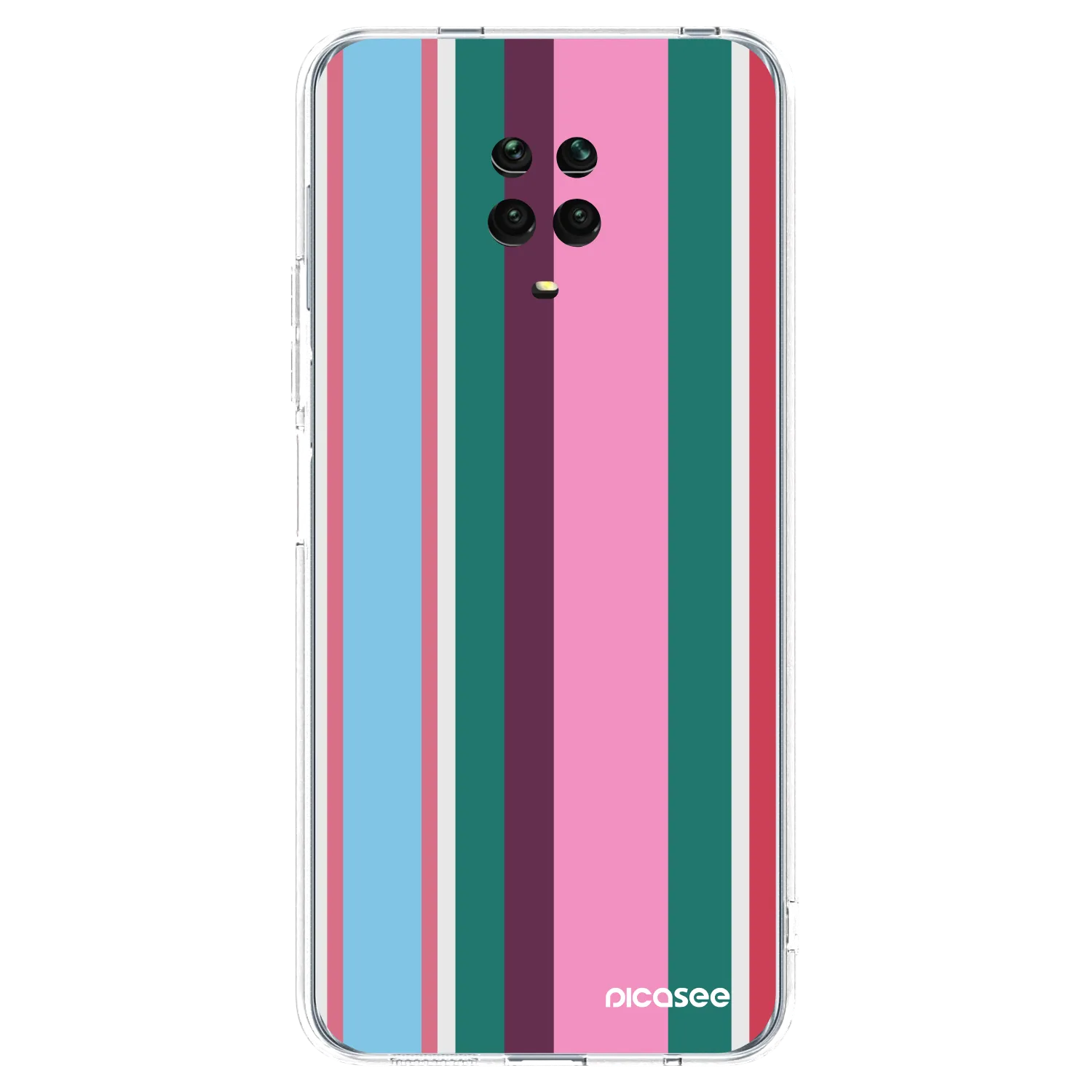 Picasee átlátszó szilikon tok az alábbi mobiltelefonokra Xiaomi Redmi Note 9 Pro - Cabana club