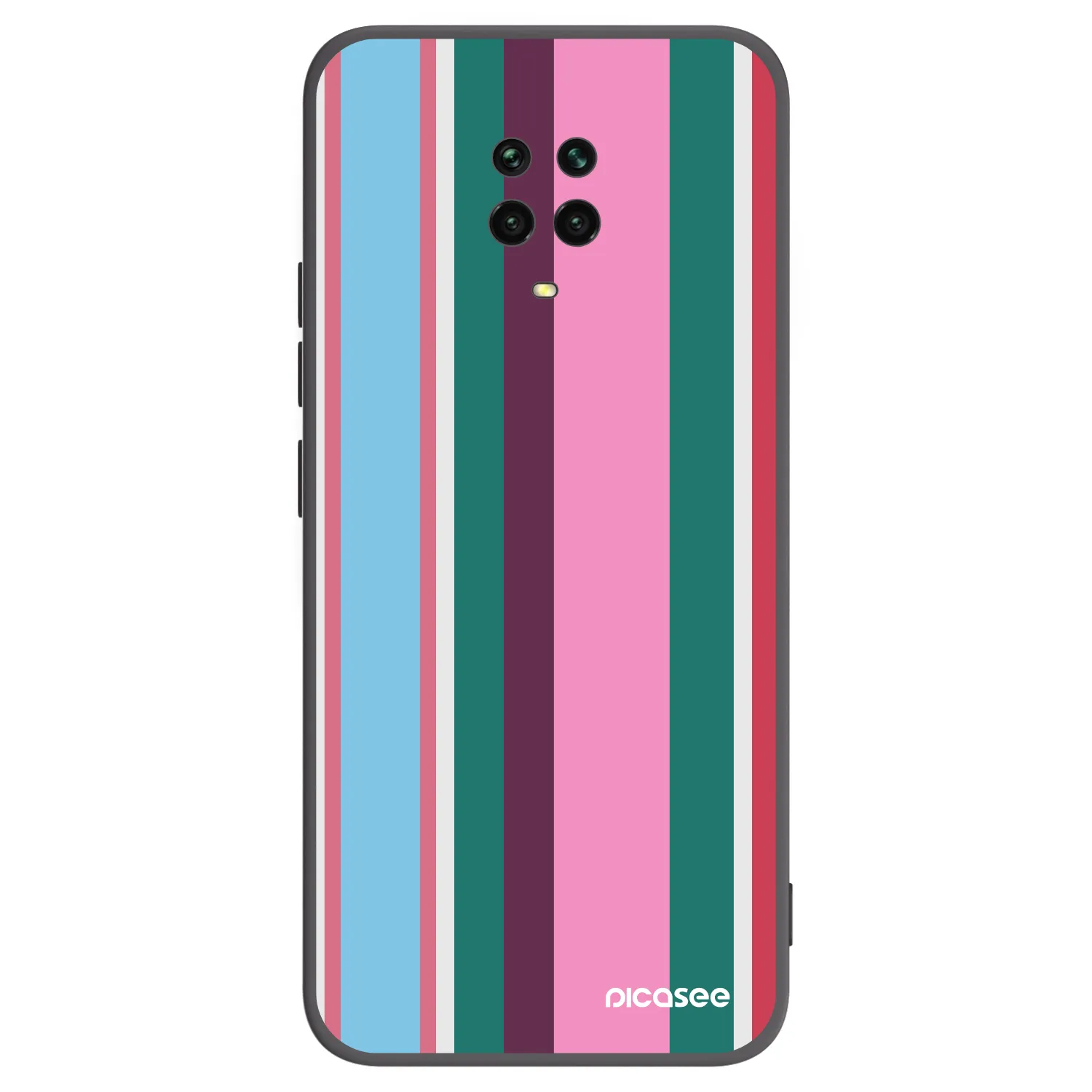 Picasee fekete szilikon tok az alábbi mobiltelefonokra Xiaomi Redmi Note 9 Pro - Cabana club