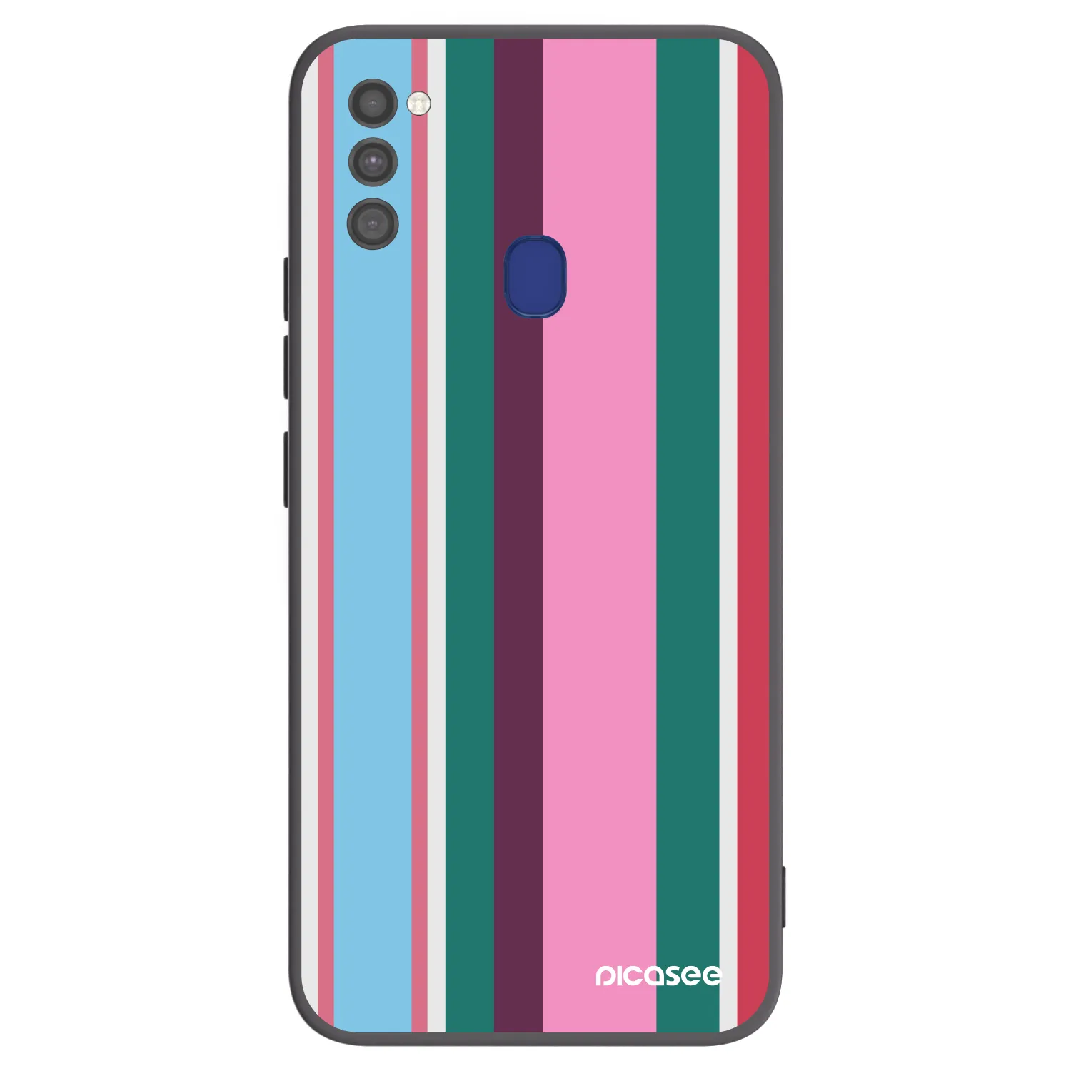 Picasee fekete szilikon tok az alábbi mobiltelefonokra Samsung Galaxy M21 M215F - Cabana club