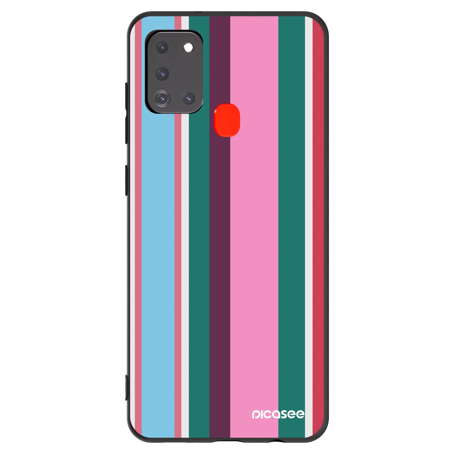 Picasee fekete szilikon tok az alábbi mobiltelefonokra Samsung Galaxy A21s - Cabana club