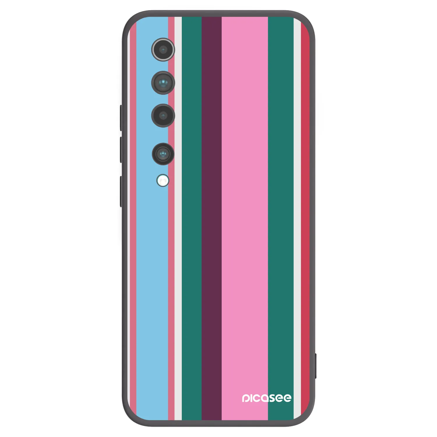 Picasee fekete szilikon tok az alábbi mobiltelefonokra Xiaomi Mi 10 - Cabana club