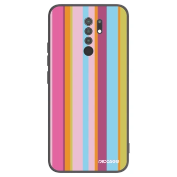 Picasee fekete szilikon tok az alábbi mobiltelefonokra Xiaomi Redmi 9 - Golden hour