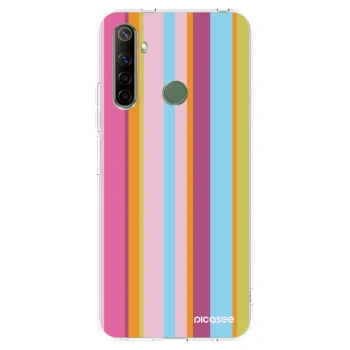 Picasee átlátszó szilikon tok az alábbi mobiltelefonokra Realme 6i - Golden hour