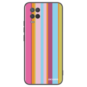 Picasee fekete szilikon tok az alábbi mobiltelefonokra Realme 8 5G - Golden hour