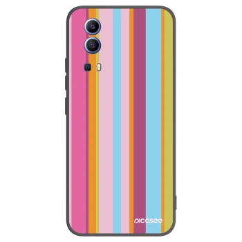 Picasee fekete szilikon tok az alábbi mobiltelefonokra Vivo Y52 5G - Golden hour