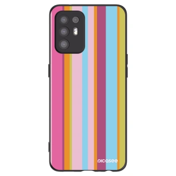 Picasee fekete szilikon tok az alábbi mobiltelefonokra OPPO A94 5G - Golden hour