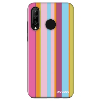 Szilikon tok erre a típusra Huawei P30 Lite - Golden hour