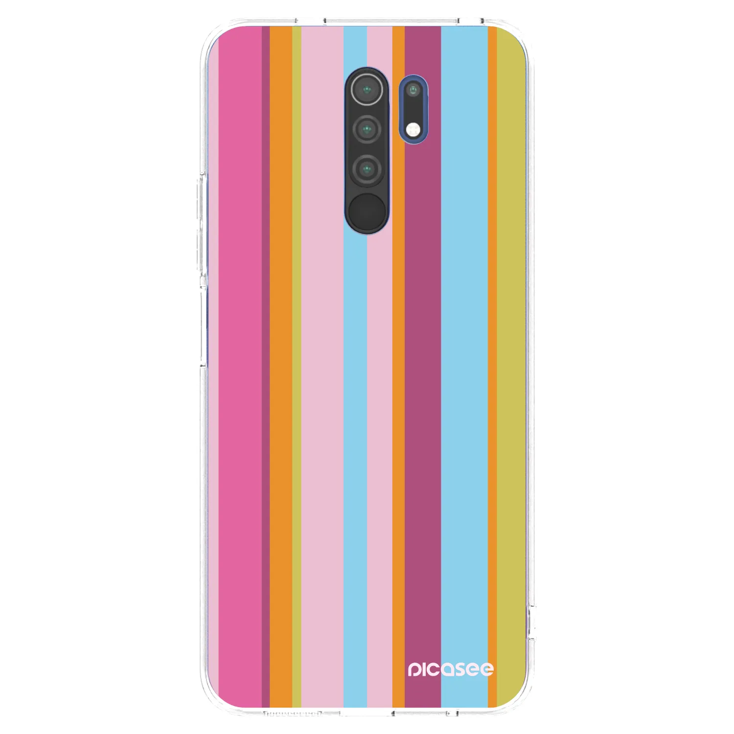 Picasee átlátszó szilikon tok az alábbi mobiltelefonokra Xiaomi Redmi 9 - Golden hour