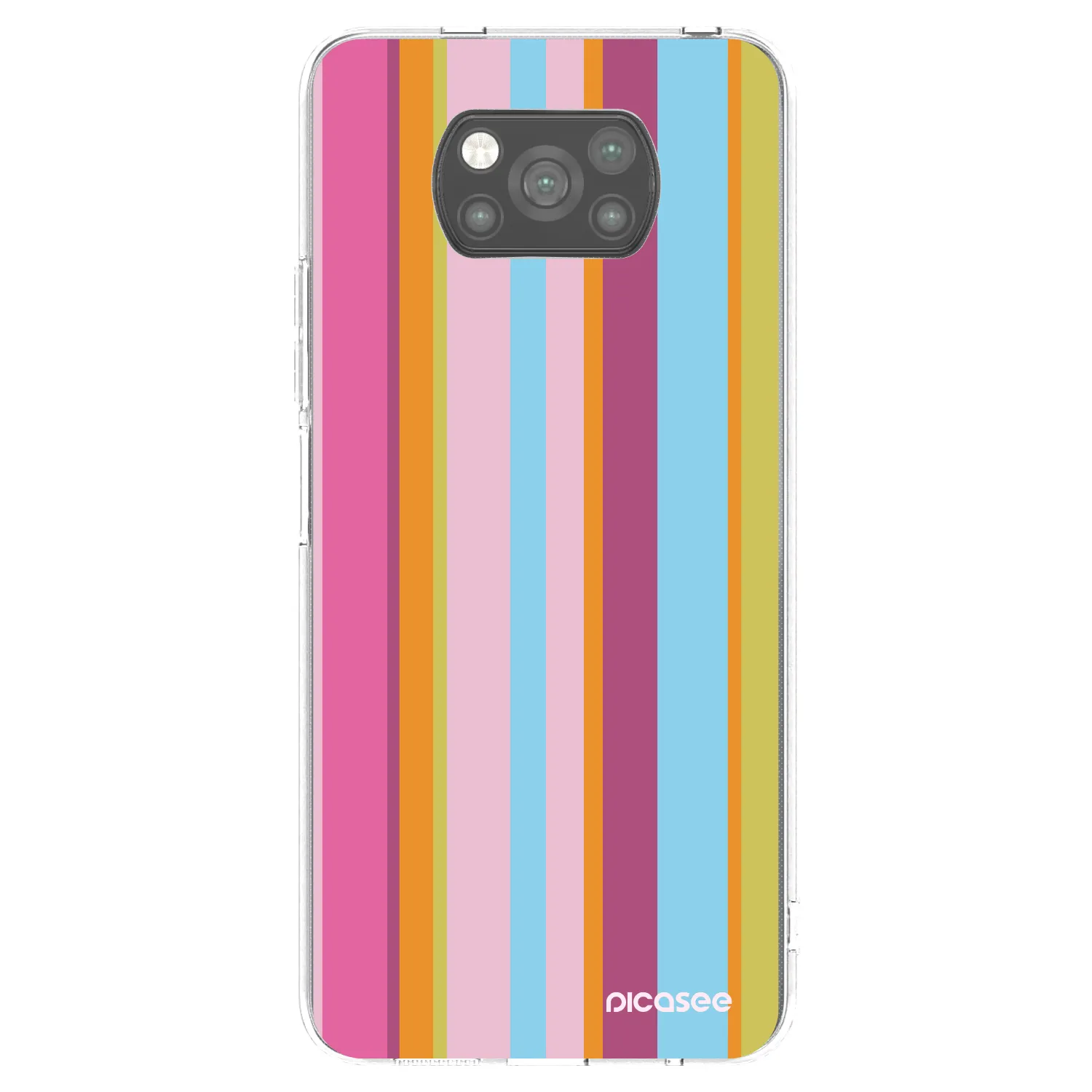 Picasee fekete szilikon tok az alábbi mobiltelefonokra Xiaomi Poco X3 - Golden hour