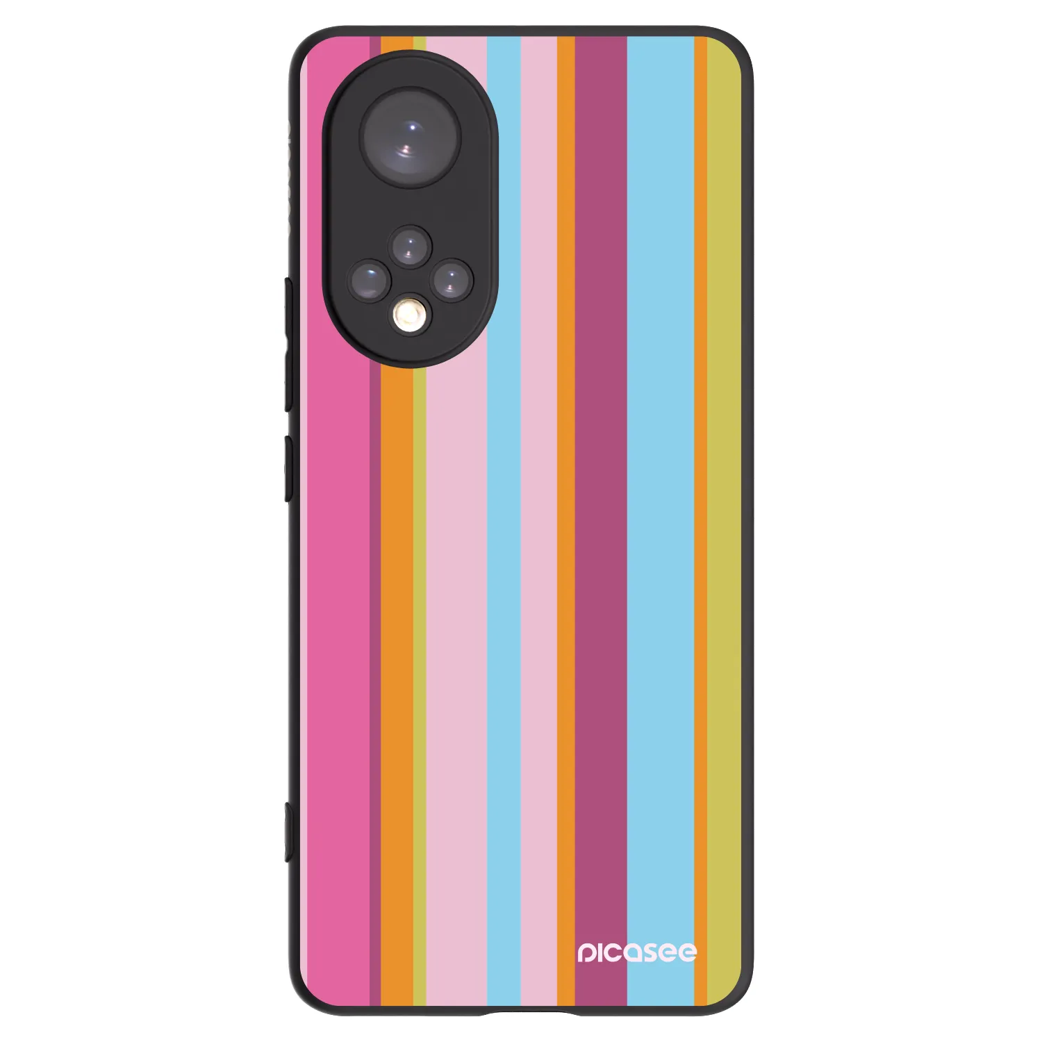 Picasee fekete szilikon tok az alábbi mobiltelefonokra Honor 50 5G - Golden hour