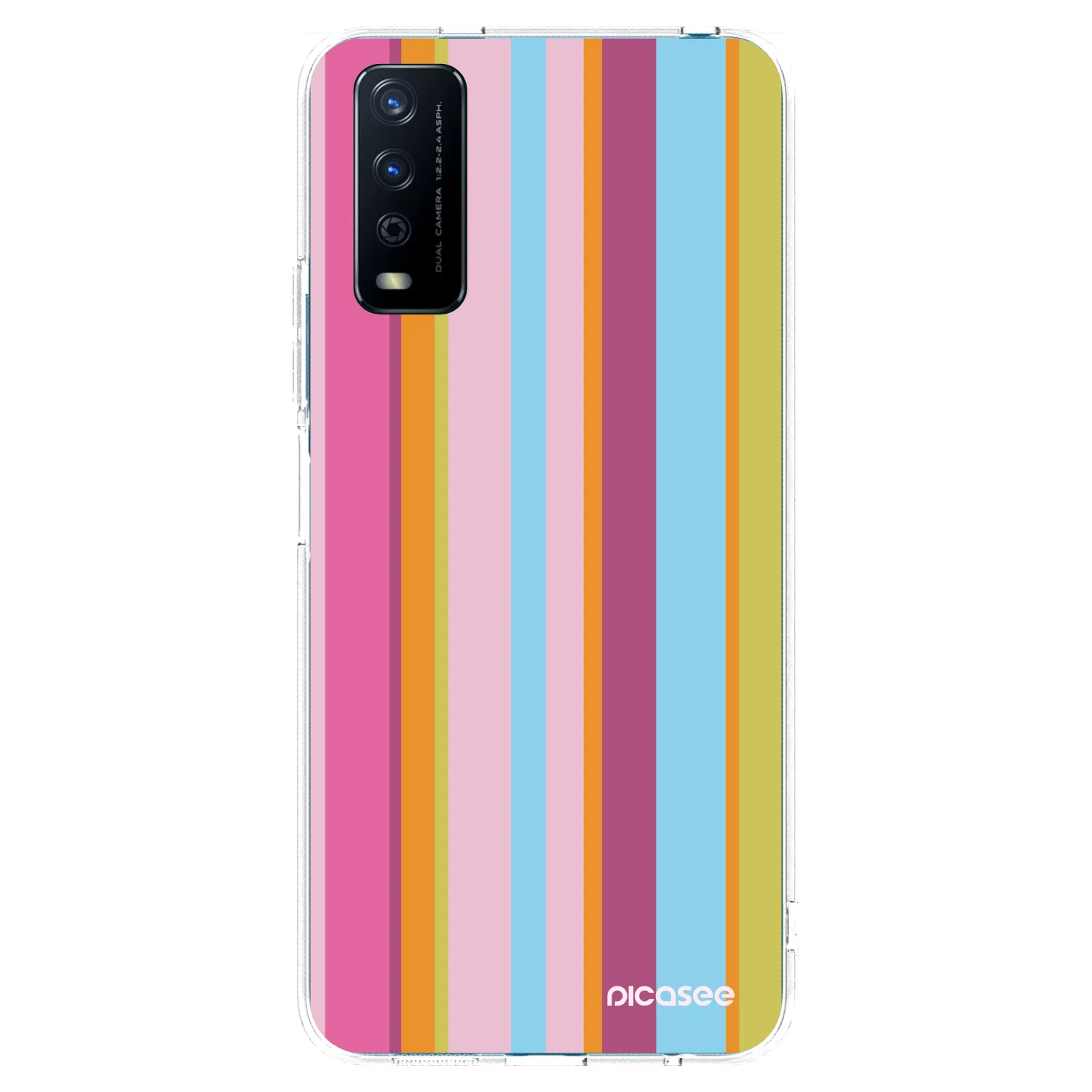 Picasee átlátszó szilikon tok az alábbi mobiltelefonokra Vivo Y11s - Golden hour