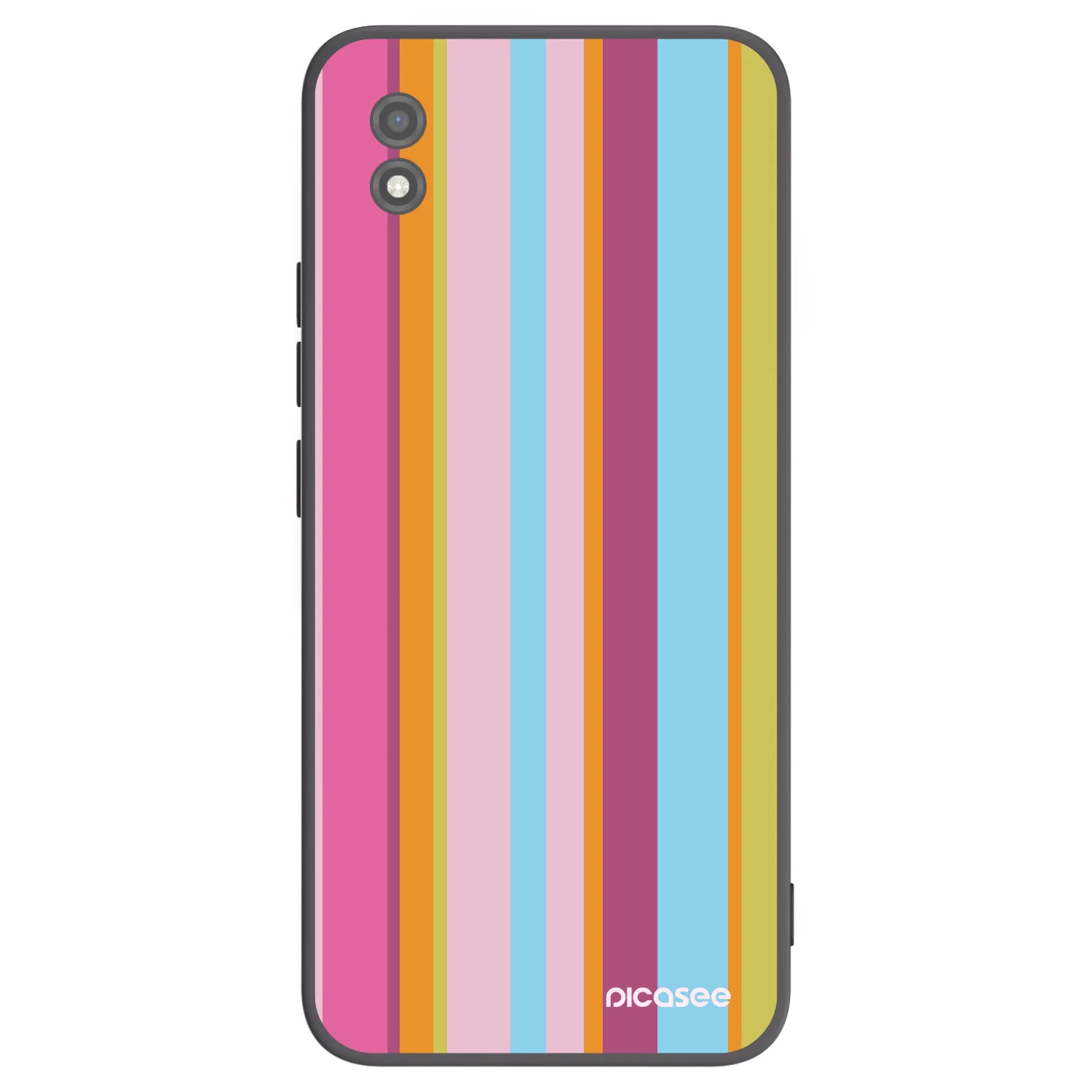 Picasee fekete szilikon tok az alábbi mobiltelefonokra Realme C11 (2021) - Golden hour