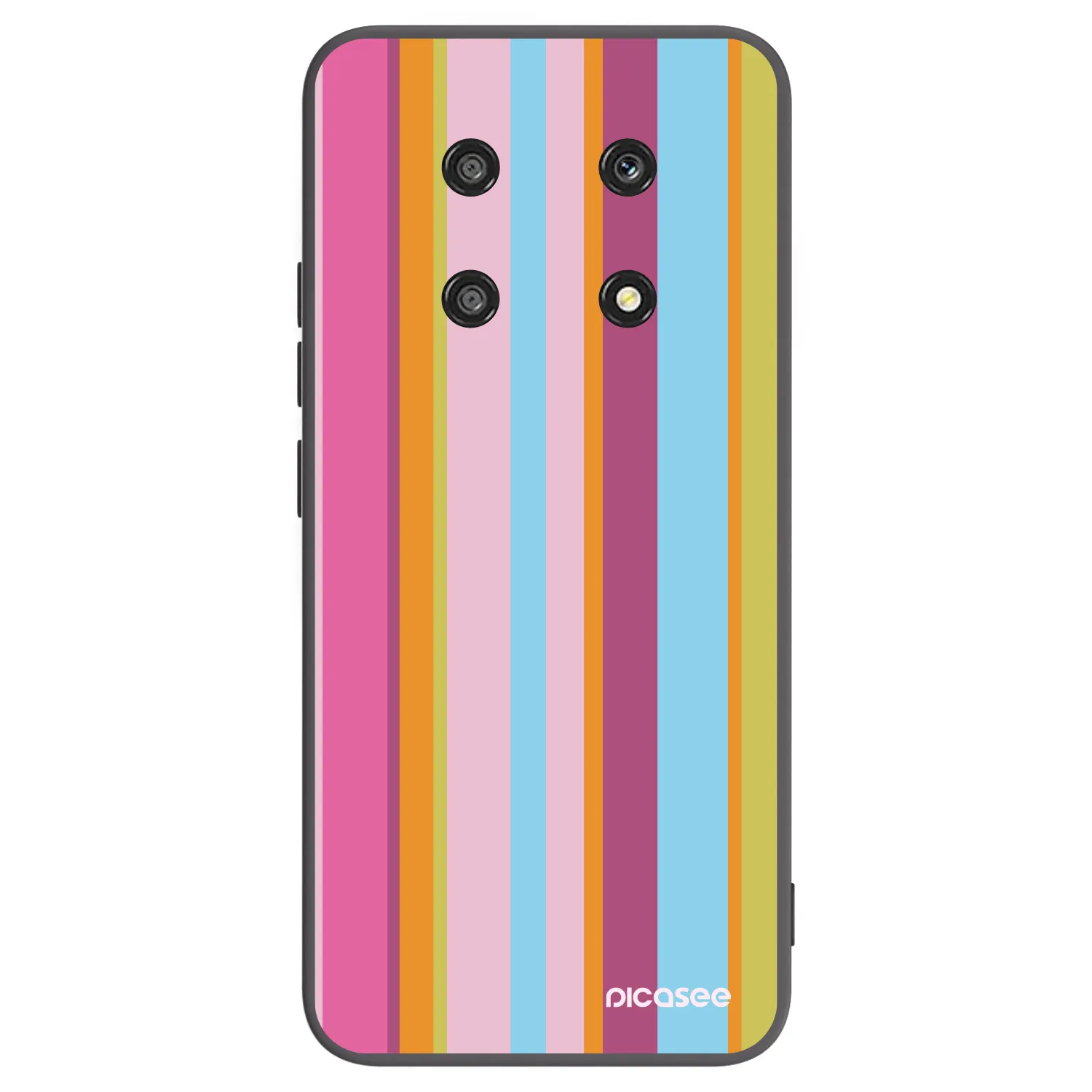 Picasee fekete szilikon tok az alábbi mobiltelefonokra Honor Magic4 Lite 5G - Golden hour