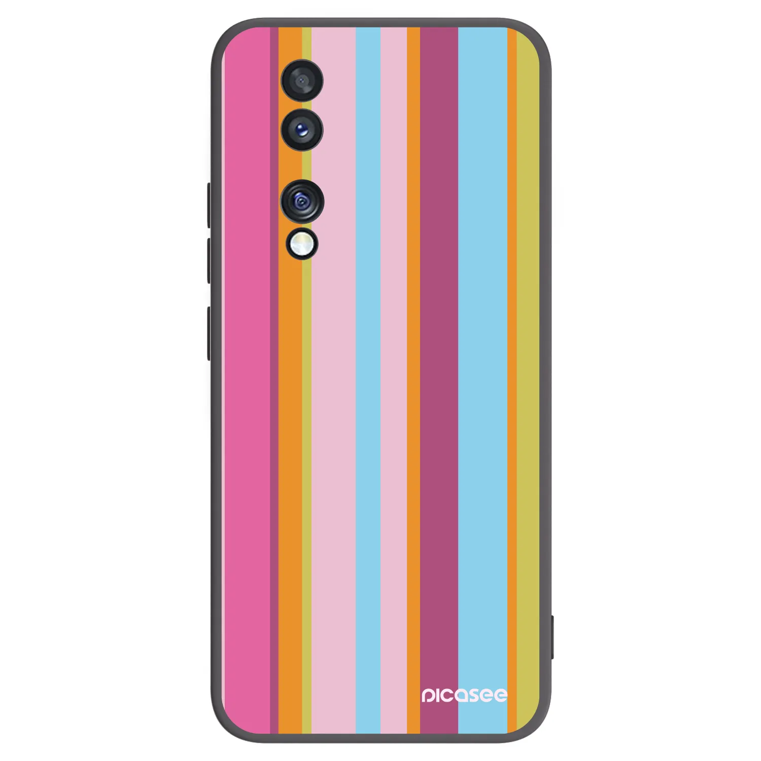 Picasee fekete szilikon tok az alábbi mobiltelefonokra Honor 70 - Golden hour