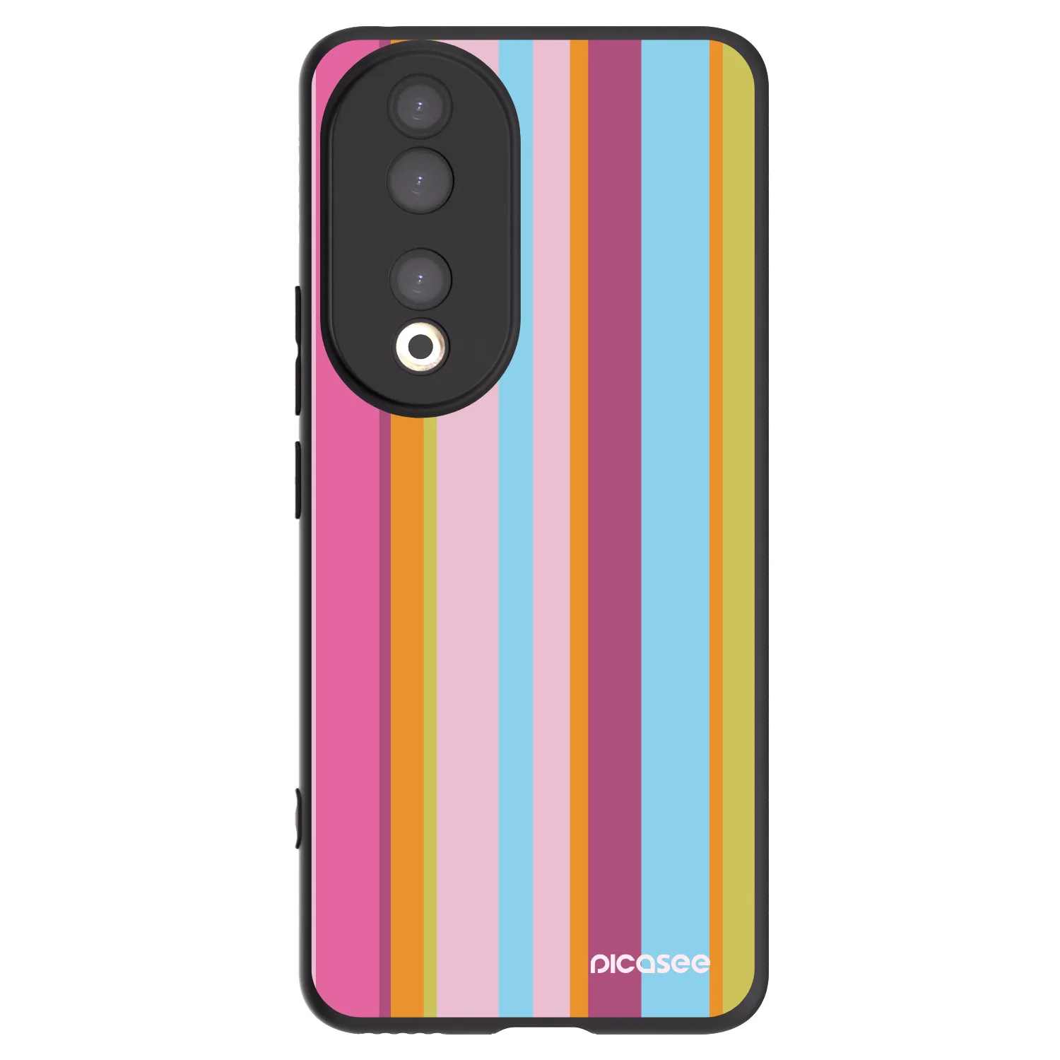 Picasee fekete szilikon tok az alábbi mobiltelefonokra Honor 90 5G - Golden hour