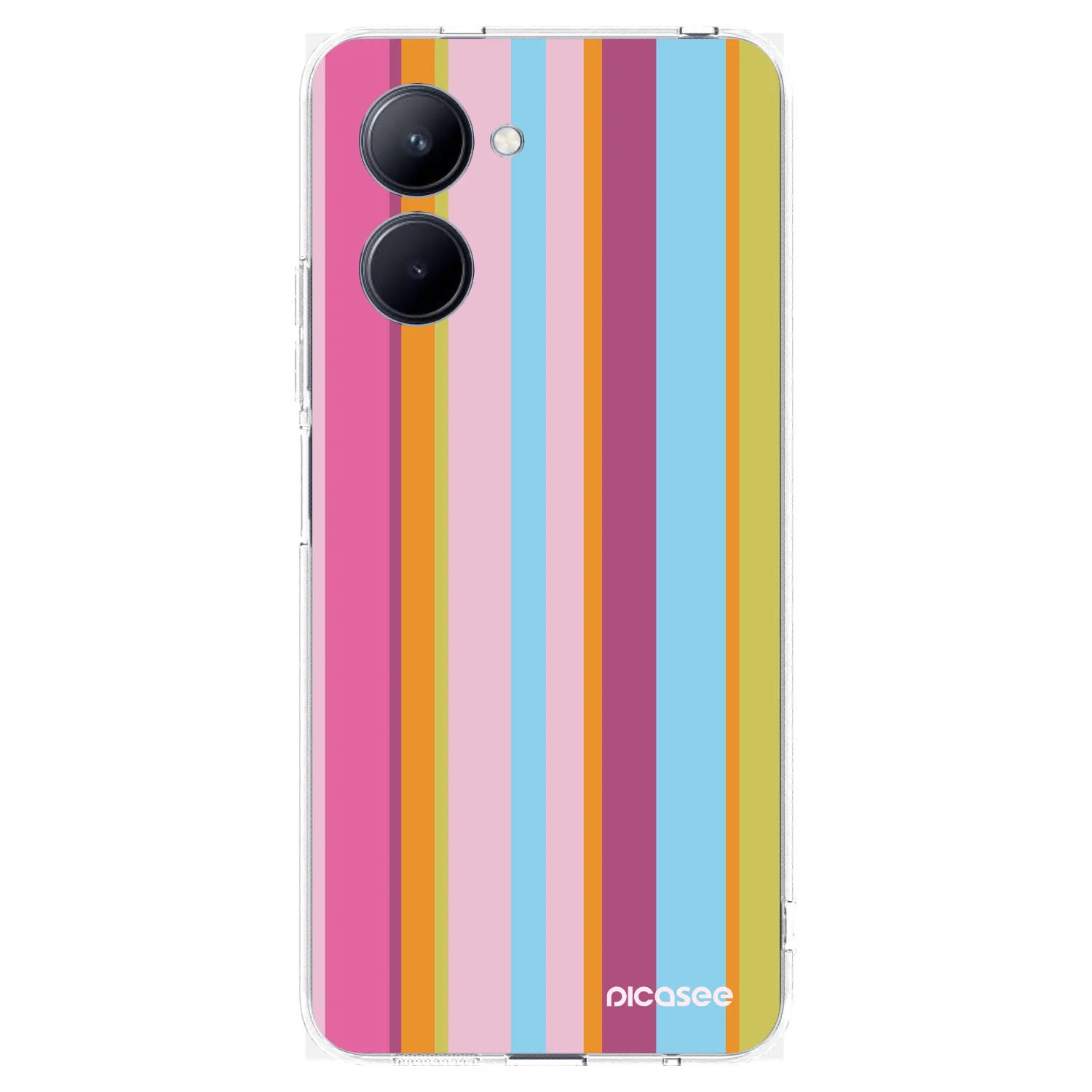 Picasee átlátszó szilikon tok az alábbi mobiltelefonokra Realme C33 (2023) - Golden hour