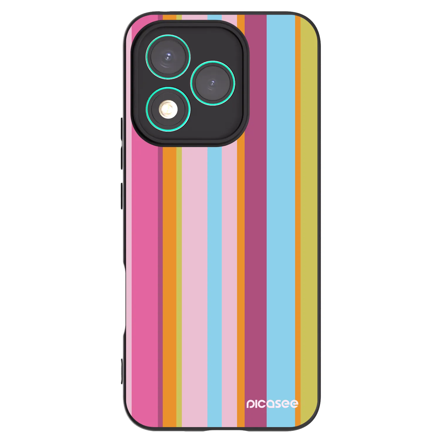 Picasee fekete szilikon tok az alábbi mobiltelefonokra Honor 400 Lite 5G - Golden hour