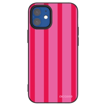 Picasee fekete szilikon tok az alábbi mobiltelefonokra Apple iPhone 12 mini - Hot tropic