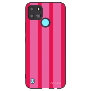 Picasee fekete szilikon tok az alábbi mobiltelefonokra Realme C21Y - Hot tropic