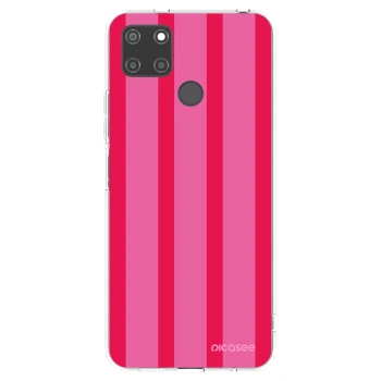 Picasee átlátszó szilikon tok az alábbi mobiltelefonokra Realme C21Y - Hot tropic