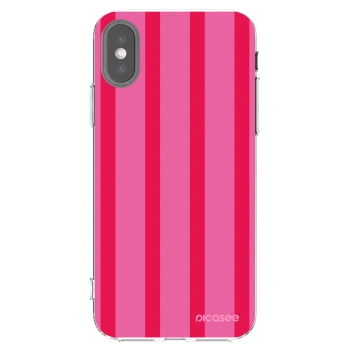 Picasee átlátszó szilikon tok az alábbi mobiltelefonokra Apple iPhone X/XS - Hot tropic
