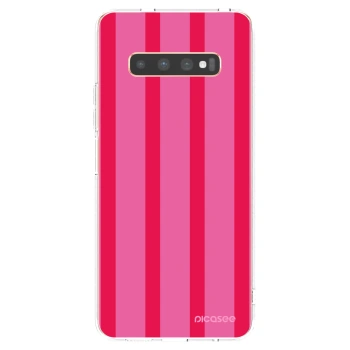 Picasee átlátszó szilikon tok az alábbi mobiltelefonokra Samsung Galaxy S10 Plus G975 - Hot tropic