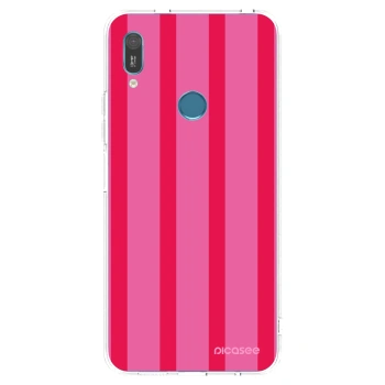 Picasee átlátszó szilikon tok az alábbi mobiltelefonokra Huawei Y6 2019 - Hot tropic