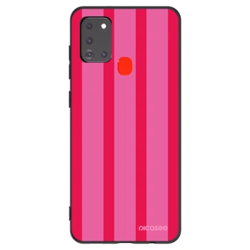 Picasee fekete szilikon tok az alábbi mobiltelefonokra Samsung Galaxy A21s - Hot tropic