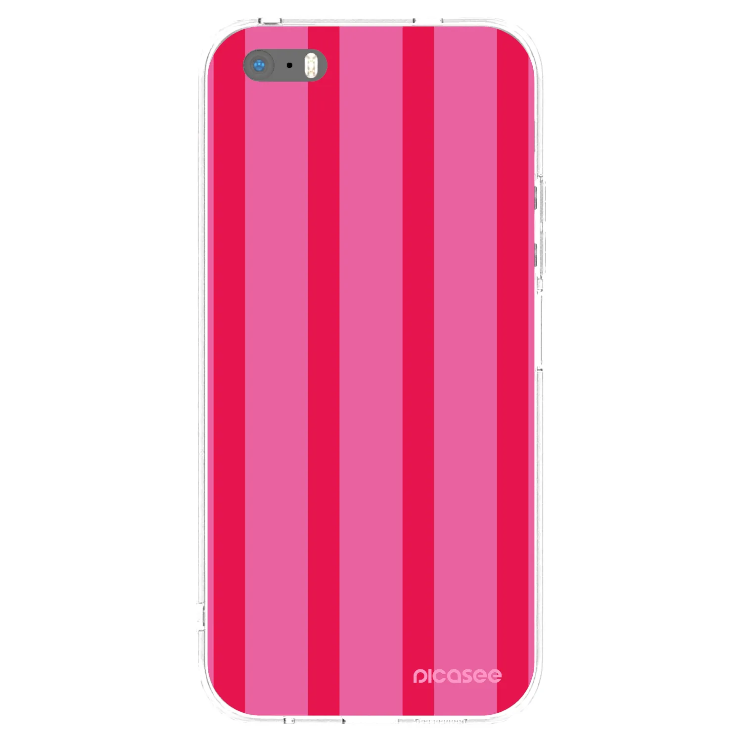 Picasee átlátszó szilikon tok az alábbi mobiltelefonokra Apple iPhone 5/5S/SE - Hot tropic