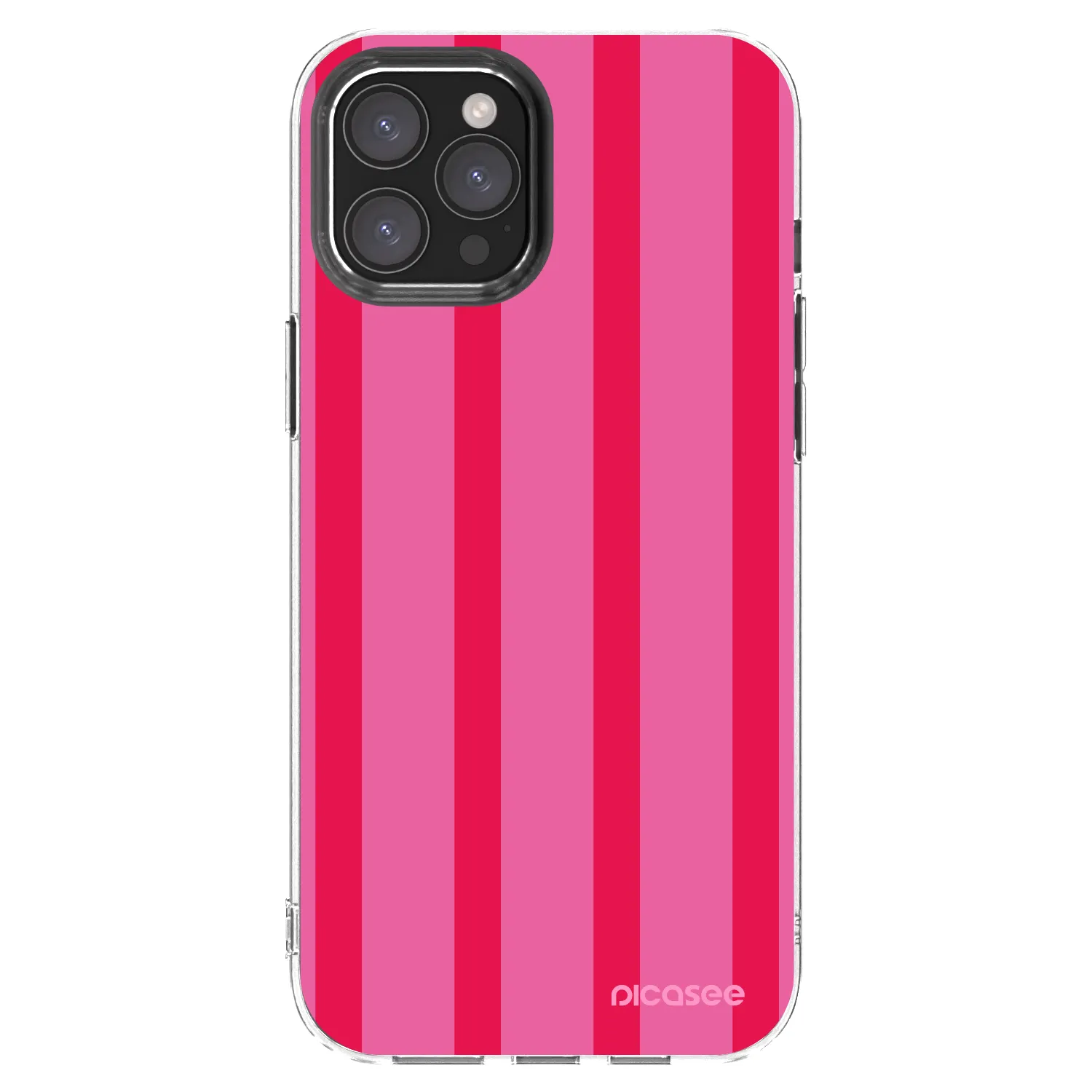 Picasee átlátszó szilikon tok az alábbi mobiltelefonokra Apple iPhone 12 Pro Max - Hot tropic