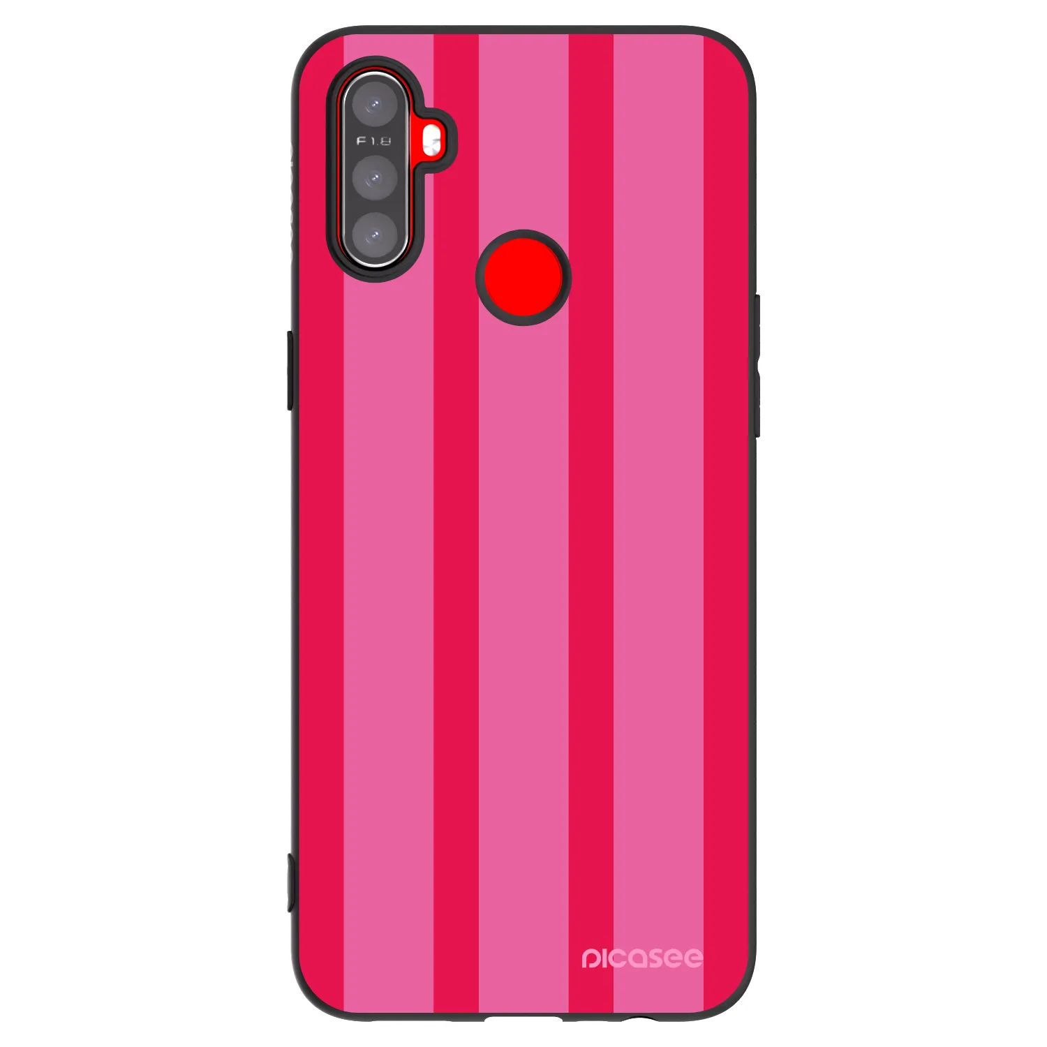 Picasee fekete szilikon tok az alábbi mobiltelefonokra Realme C3 - Hot tropic