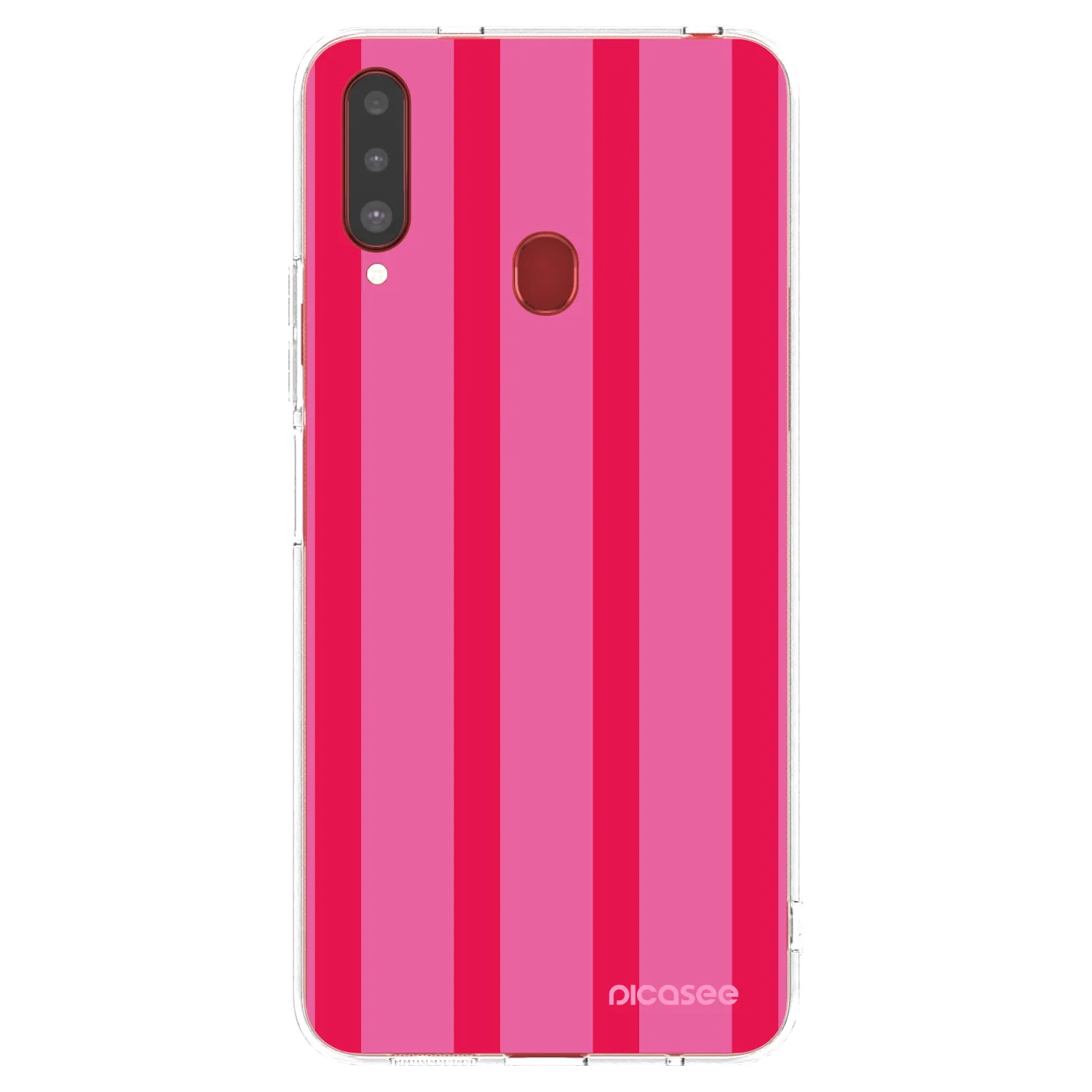 Picasee átlátszó szilikon tok az alábbi mobiltelefonokra Samsung Galaxy A20s - Hot tropic